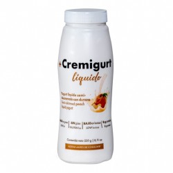 Yogur Líquido Semidescremado Durazno Cremigurt 230ml