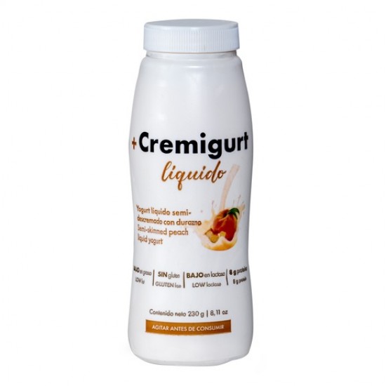 YOGURT CREMIGURT 230GR DURAZNO SEMIDESC