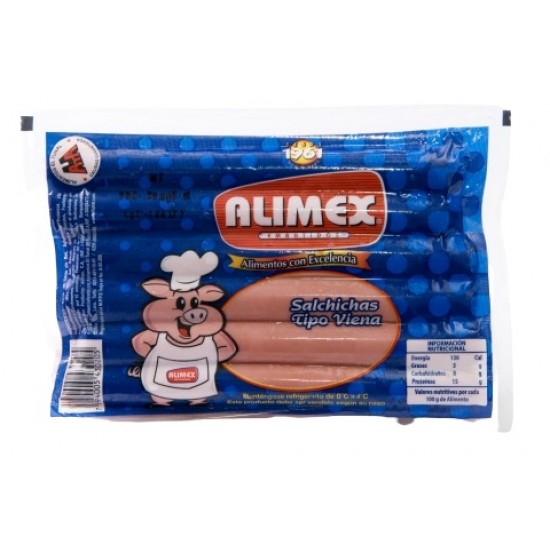 SALCHICHAS VIENA ALIMEX 800 G