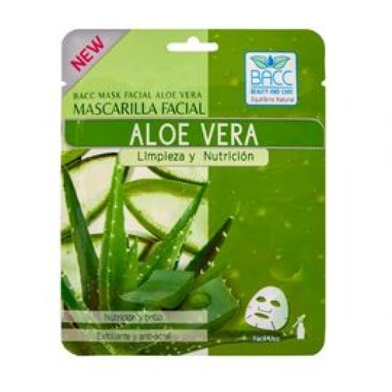 MASCARILLA FACIAL BACC XUND ALOE VERA