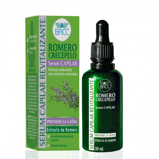 SERUM CAPILAR BACC 30ML ROMERO CRECEPELO