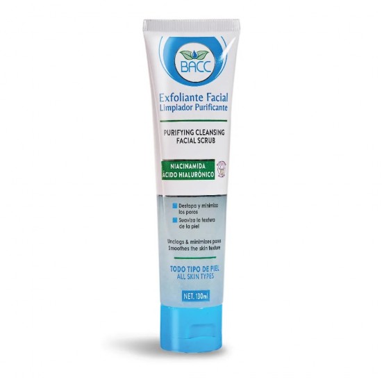 EXFOLIANTE FACIAL BACC 130ML PURIFICANTE