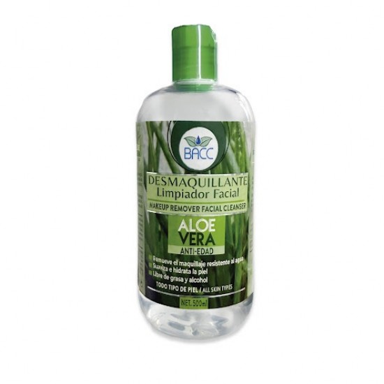 DESMAQUILLANTE BACC 400ML ALOE VERA