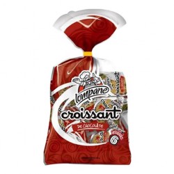 CROISSANT LOMPANE 6UND 300GR CHOCOLATE