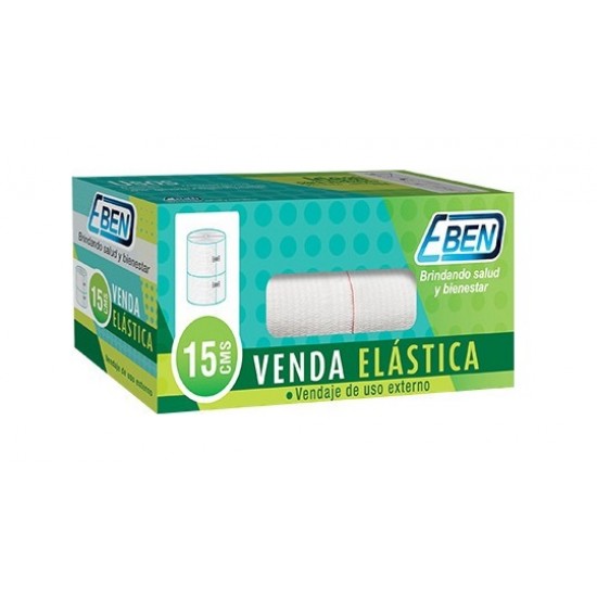 VENDA ELASTICA 15CM X 2M X 1UND EBEN