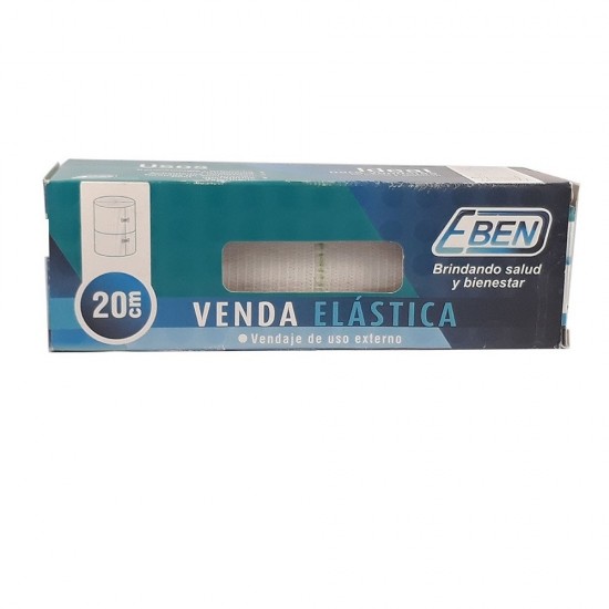 VENDA ELASTICA ECONOMICA X 20CM X 1MT EBEN
