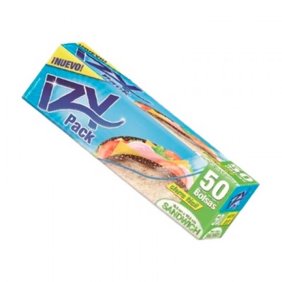 BOLSA C/CIERRE IZYPACK X50 BOLSAS SANDW