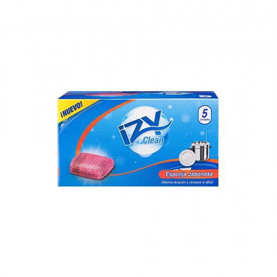 ESPONJA IZYCLEAN X 5UND JABON