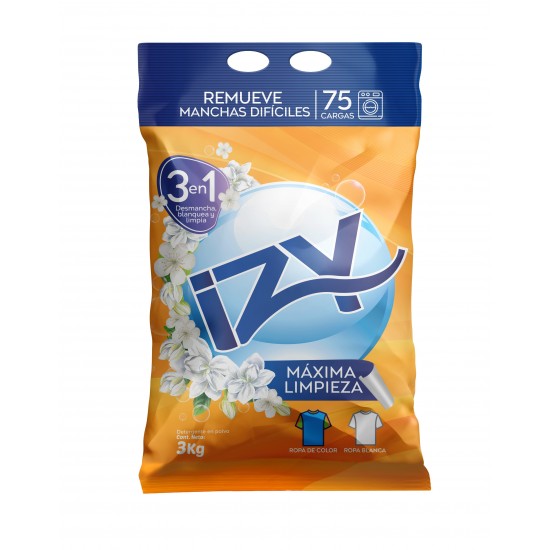 DETERGENTE IZY 3KG ORIGINAL POLVO
