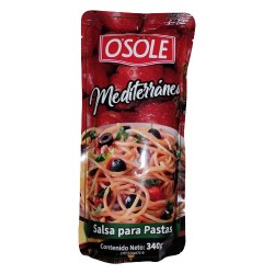 Salsa Osole P/Pasta Mediterranea 340Grs