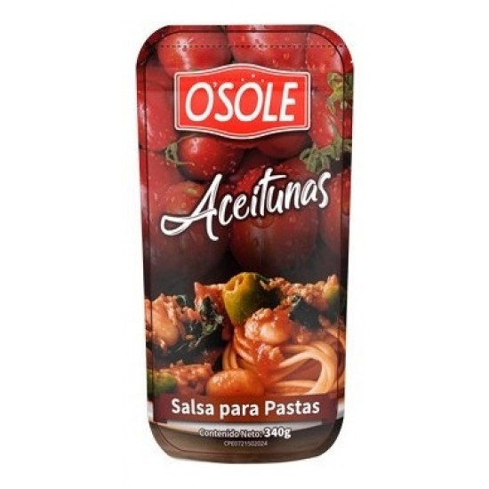 SALSA OSOLE 340GR PARA PASTA ACEITUNAS