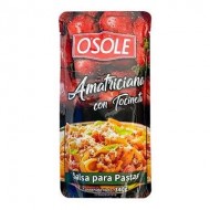 SALSA OSOLE 340GR PARA PASTA AMATRICIANA CON TOCINETA