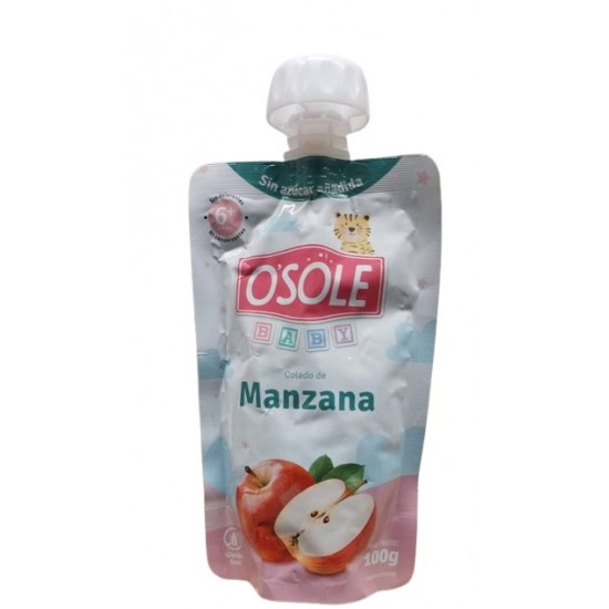 COLADO OSOLE 100GR MANZANA S/AZUC FLEX