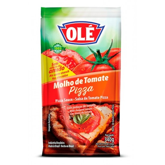 SALSA OLE 300GR P/PIZZA POUCH