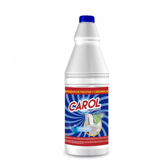 LIMPIADOR CAROL FRESH CLEAN 1L POCETA Y CERAMICA