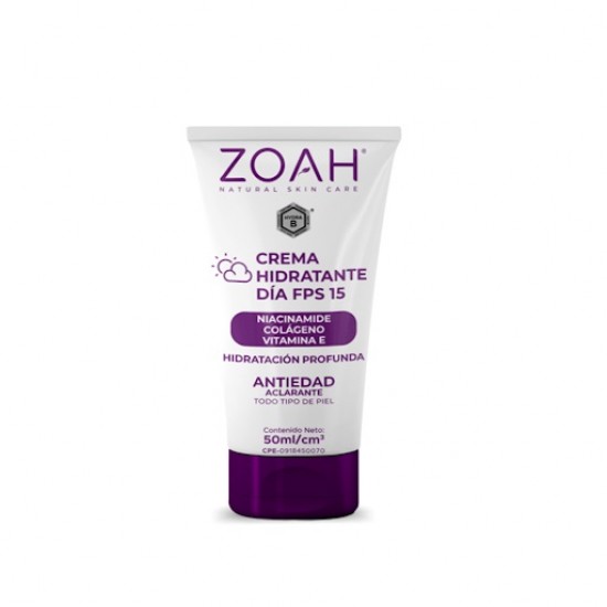 CREMA DE DIA ZOAH 50ML HIDRATANTE