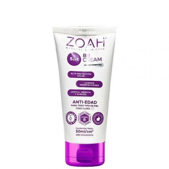 CREMA ZOAH 50ML BB TONO CLARO