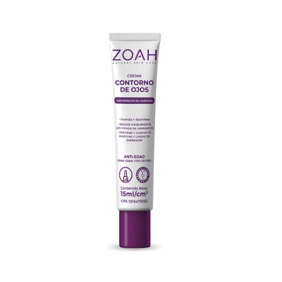 CONTORNO DE OJOS ZOAH 15ML ANTI EDAD