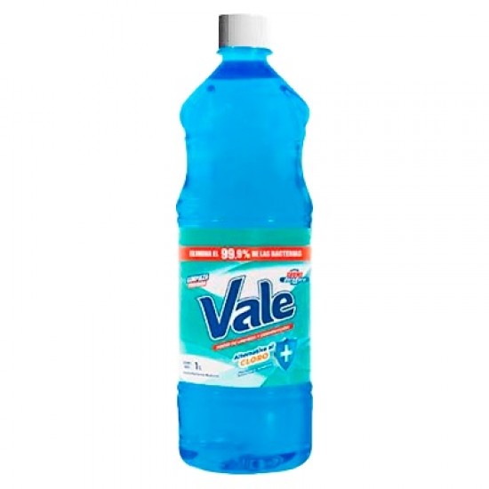 DESINFECTANTE VALE 1LT ALTERNATIVA AL CLORO