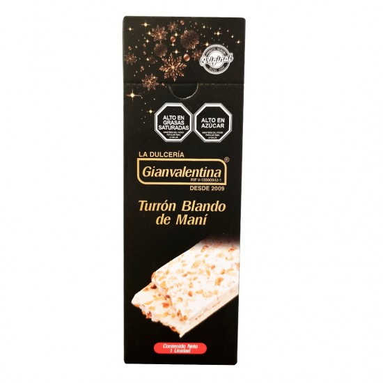 TURRON GIANVALENTINA 100GR BLANDO DE MANI