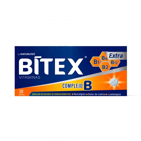 BITEX COMPLEJO B X 30TABL NATURLIFES