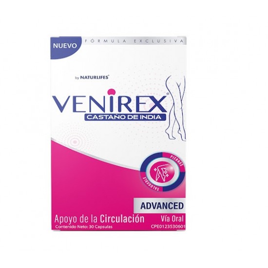 VENIREX 400MG X 30CAPS