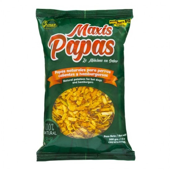 PAPAS RALLADAS MAXIS STICKS 200GR