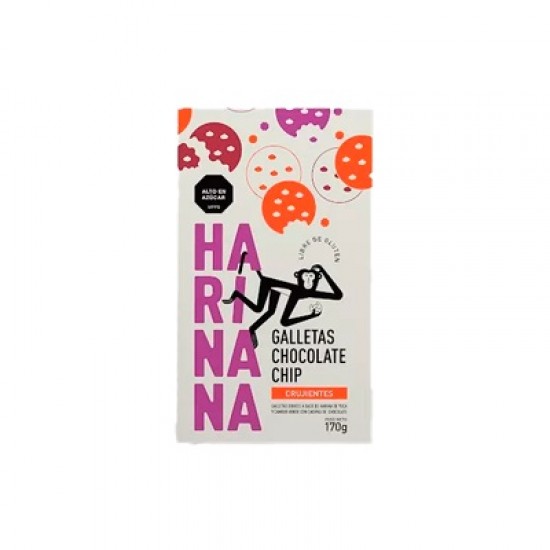 GALLETA HARINANA 150GR CHOCOLATE CHIP
