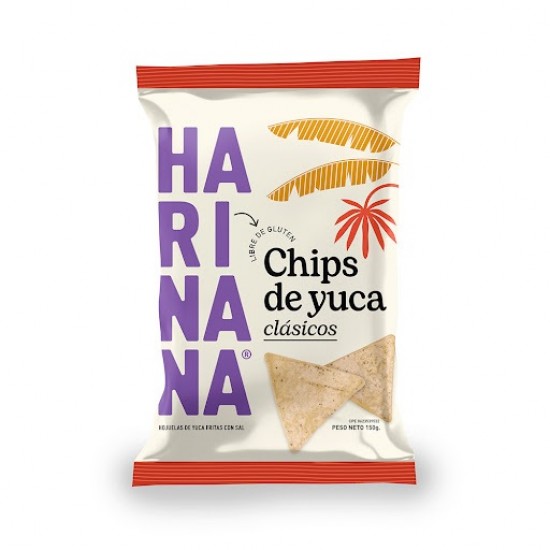 CHIPS HARINANA 150GR DE YUCA CLASICOS