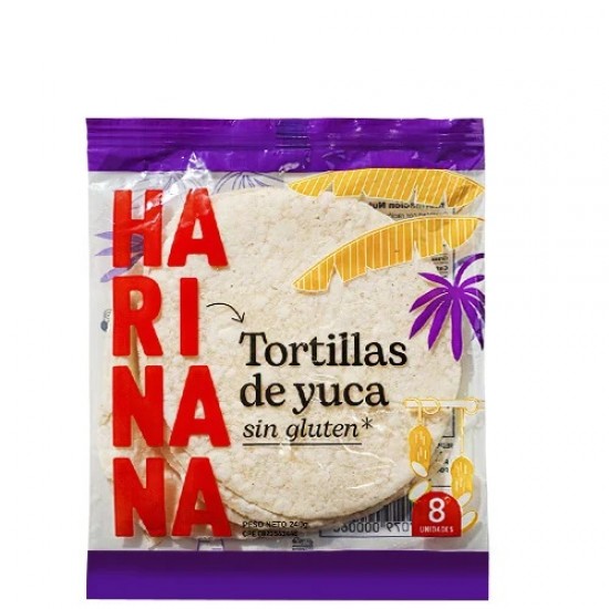 TORTILLAS HARINANA 8UND YUCA