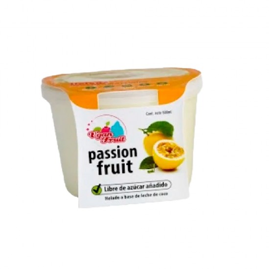 HELADO VGAN FRUIT 500ML PASSION FRUIT