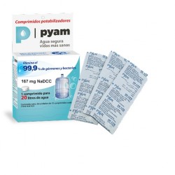 POTABILIZADORES DE AGUA PYAM 20LT 10COMP BLISTER