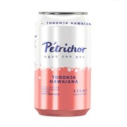 Agua Gasificada Petrichor Toronja Hawaiana 355ml