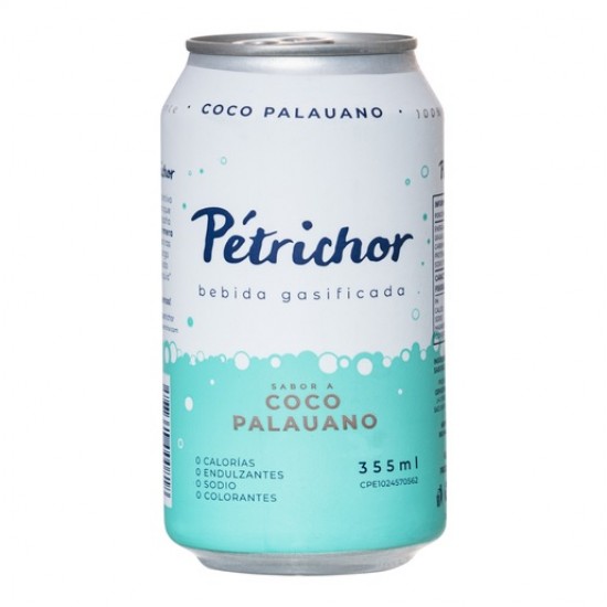 AGUA GASIF PETRICHOR 355ML COCO PALAUANO