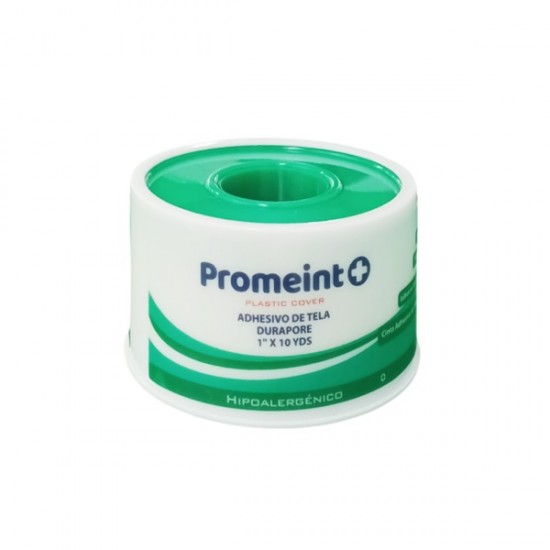 ADHESIVO DURAPORE 1 X 10YDS X 1UND CARRETE TELA BLANC PROMEINT
