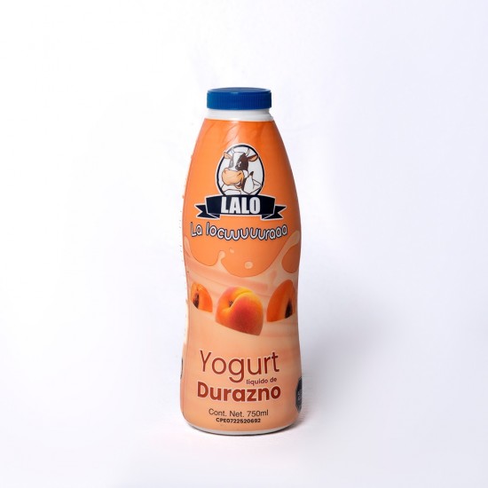 YOGURT LALO 750ML DURAZNO LIQ