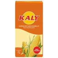 HARINA DE MAIZ KALY 1KG AMARILLA