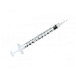 JERINGA CON AGUJA 1ML 27G X 1/2 X 1UND GROSSMED