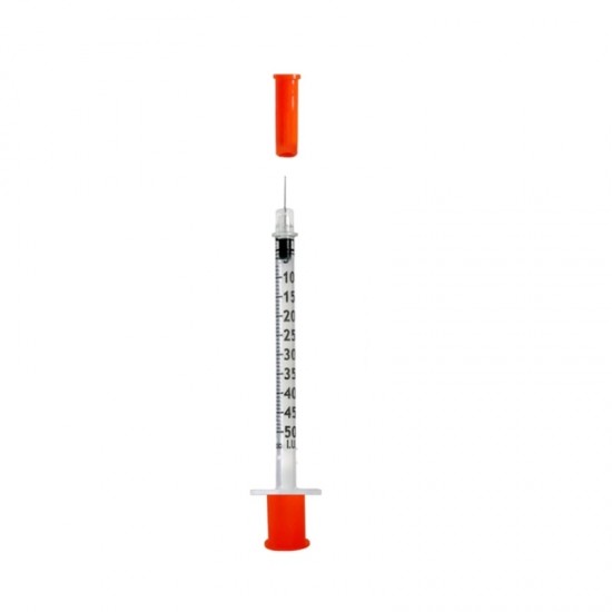 JERINGA DE INSULINA 05ML 30GR X 1/2 X 1UND GROSSMED