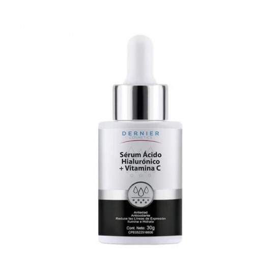 SERUM FACIAL DERNIER 30GR ACID HIALURONICO VIT C