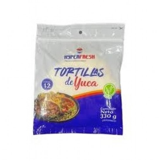 TORTILLAS HYPERFRESH 12UND YUCA