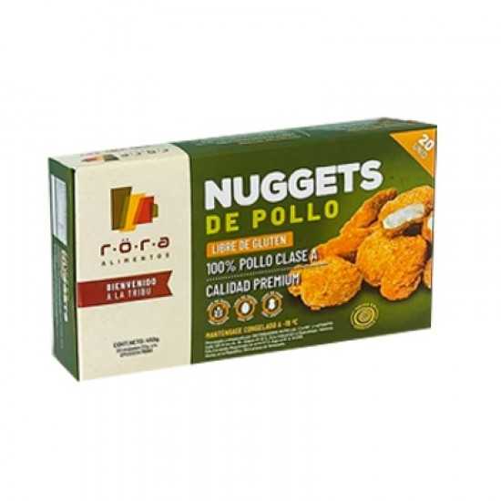 NUGGETS DE POLLO RORA 450GR SIN GLUTEN