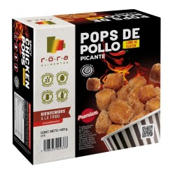 Pops De Pollo Picante Gluten Free Rora 400 Gr