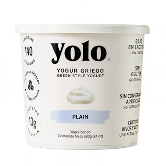 YOGURT GRIEGO YOLO 680GR PLAIN