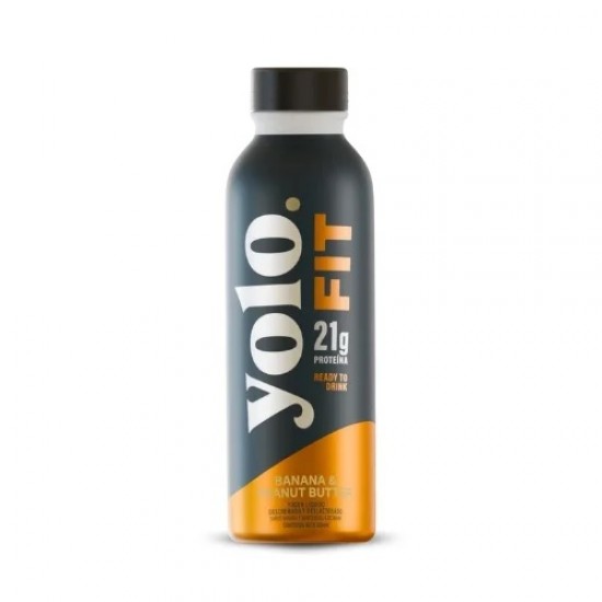 YOGURT YOLO 300ML DESLAC FIT BANANA PEANUT BUTTER