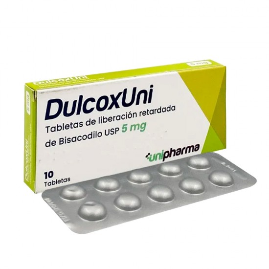 DULCOXUNI 5MG X 10TABL BISACODILO UNIPHARMA