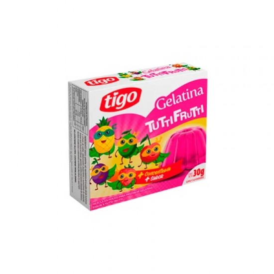 GELATINA TIGO 30GR TUTTIFRUTI
