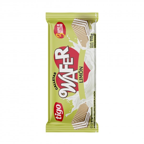GALLETA TIGO 115GR WAFER LIMON