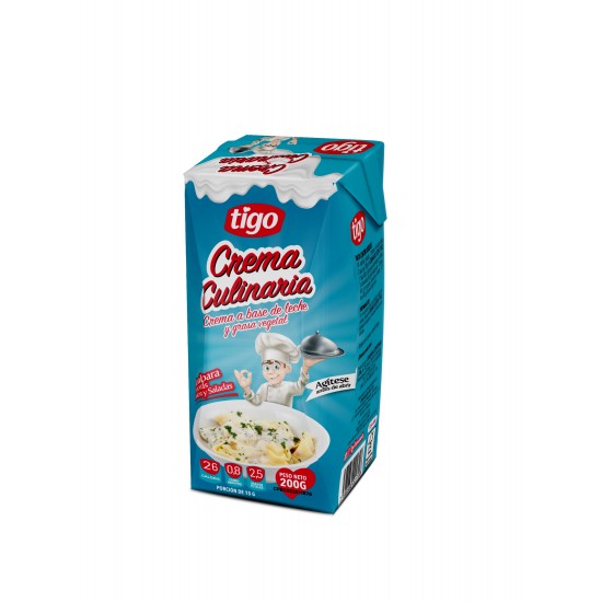 CREMA DE LECHE TIGO 200ML TETRAPACK CULINARIA