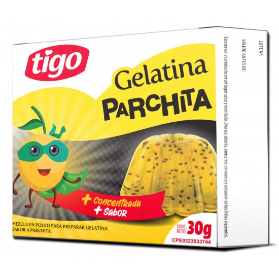 GELATINA TIGO 30GR PARCHITA